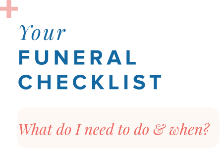 Funeral Checklist Headline